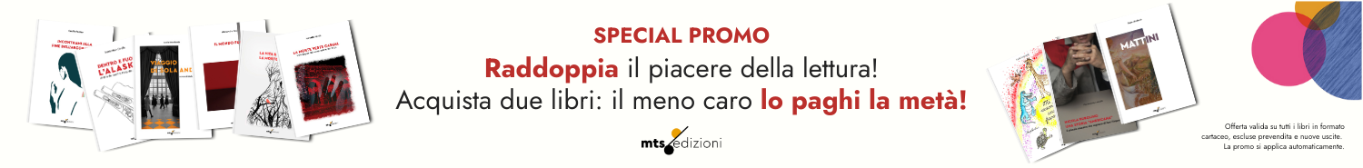 Raddoppia il piacere della lettura! Acquista due libri, il meno caro lo paghi la metà!